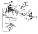 Page F Diagram and Parts List for YP120A  Weed Eater Trimmer